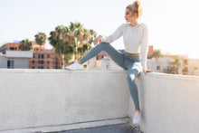 Load image into Gallery viewer, Charleigh Crop Hoodie- Gray