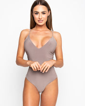 Load image into Gallery viewer, Victoria Bodysuit- Toffee