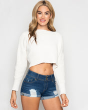 Load image into Gallery viewer, Darla Crop Knit Sweater