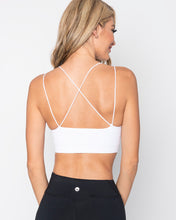 Load image into Gallery viewer, Landon Crop Top- White