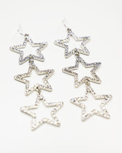 Load image into Gallery viewer, Stars Dangle Earrings