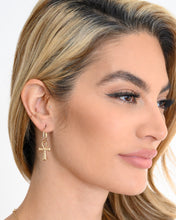 Load image into Gallery viewer, #blessed Dangle Earrings