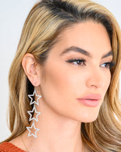 Load image into Gallery viewer, Stars Dangle Earrings