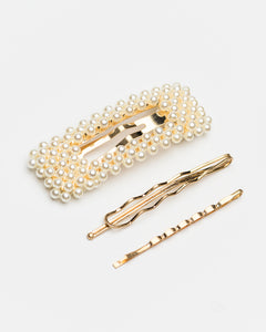 Threes Not A Crowd Hair Clip Set